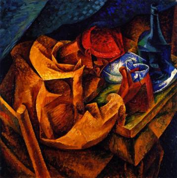 The Drinker Artwork by Umberto Boccioni