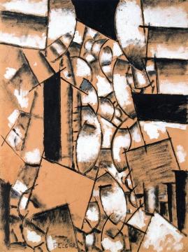 Contrast of Forms Artwork by Fernand Léger