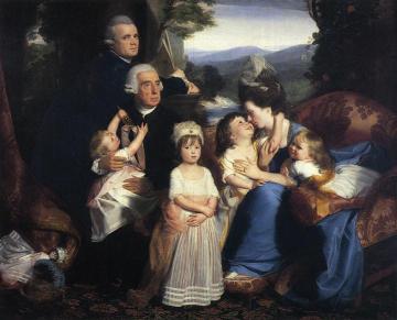 The Copley Family Artwork by John Singleton Copley