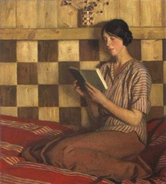 The Green Book Artwork by Harold Knight