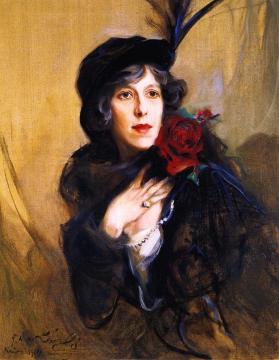 Baroness Conrad De Meyendorff, Née Nadine Vladimirnova Louguinine Artwork by Philip Alexius de Laszlo