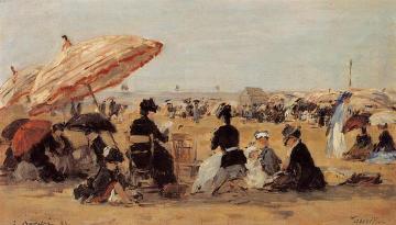 Trouville Artwork by Eugène-Louis Boudin