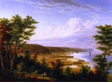 Sillery Cove, Quebec Artwork by Cornelius Krieghoff