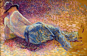 The Rest - Le repos de l'ouvrier Artwork by Maximilien Luce
