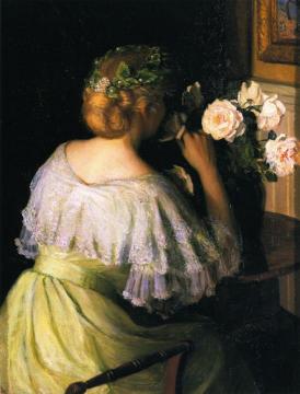Roses Artwork by Lilla Cabot Perry