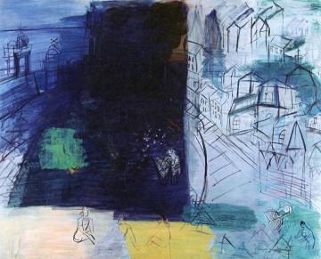 The Black Freighter Artwork by Raoul Dufy