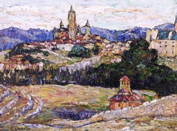 View Of Segovia Artwork by Ernest Lawson