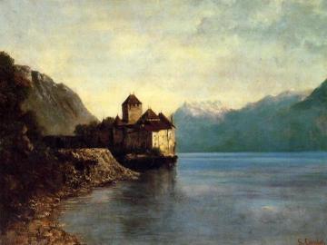 Chateau du Chillon Artwork by Gustave Courbet