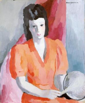 Portrait of a Woman Artwork by Marie Laurencin