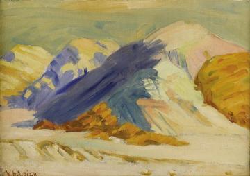 Badlands Artwork by William Robinson Leigh