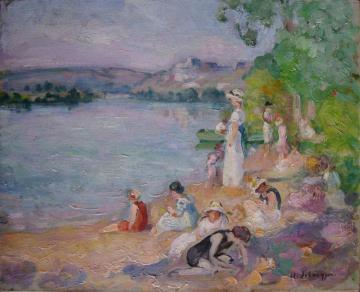 By the Lake shore Artwork by Henri Lebasque