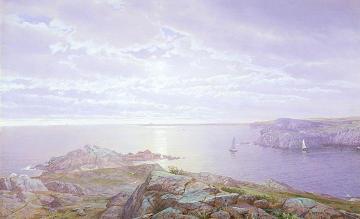 Rocky Cove Artwork by William Trost Richards