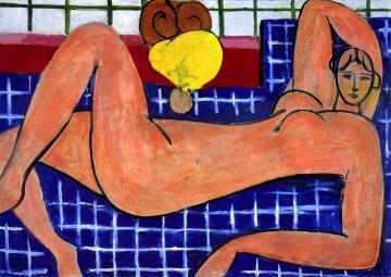 Large Reclining Nude Artwork by Henri Matisse