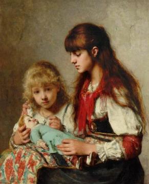 Sisters Artwork by Alexei Harlamoff
