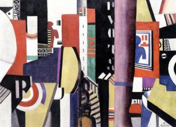 The City Artwork by Fernand Léger