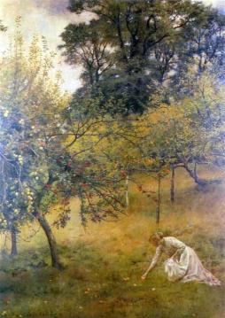 A Devonshire Orchard Artwork by John Maler Collier