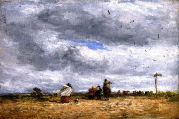 The Cross Roads Artwork by David Cox