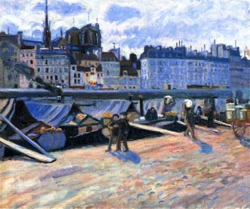 The Apple Market Artwork by Raoul Dufy