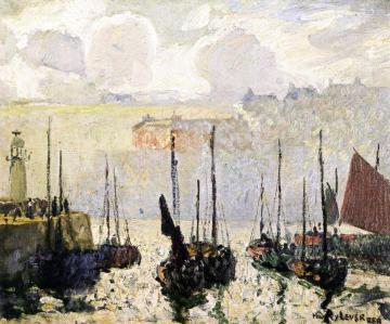 Morning Haze, St. Ives Artwork by Richard Haley Lever