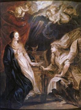 Annunciation Artwork by Peter Paul Rubens
