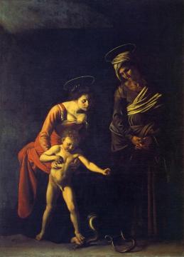 Madonna dei Palafrenieri Artwork by Caravaggio