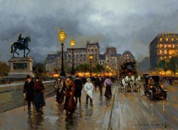 Pont-Neuf Artwork by Edouard Léon Cortes