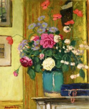 Bouquet of Flowers Artwork by Albert André