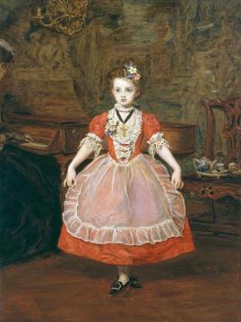 The Minuet Artwork by Sir John Everett Millais