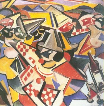 Masked Ball Artwork by Otakar Nejedlý