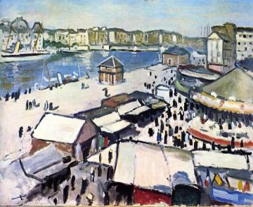 Fair at Le Havre Artwork by Albert Marquet