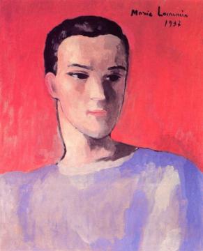 Portrait Of A Man Artwork by Marie Laurencin