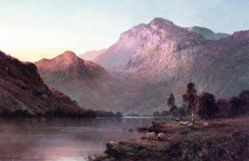 Lomond Artwork by Alfred de Breanski, Sr.