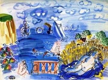 Ceres by the Sea Artwork by Raoul Dufy