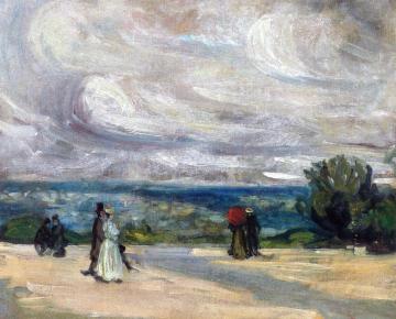The Terrace Artwork by William James Glackens
