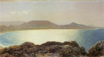 Bay Scene, Island Of Rhodes Artwork by Sir Frederick Lord Leighton