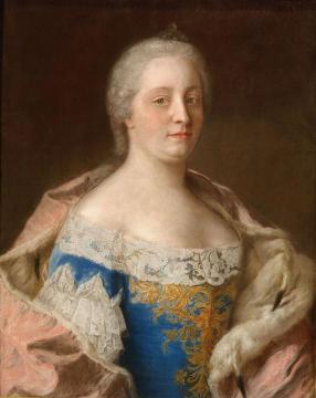 Empress Maria Theresia of Austria Artwork by Jean Etienne Liotard