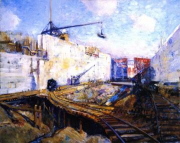 In the Lock Artwork by Alson Skinner Clark