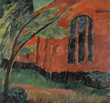 Church In Prerow Artwork by Alexej Jawlensky
