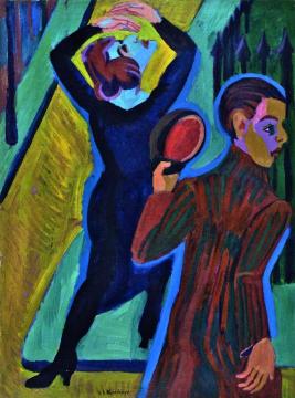 Farewell Artwork by Ernst Ludwig Kirchner