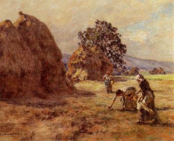 The Gleaners Artwork by Leon Augustin Lhermitte