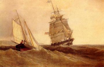Passing Ships Artwork by William Bradford