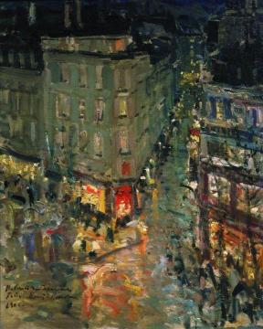 Paris. Boulevard des Capucines Artwork by Constantin Alexeevich Korovin