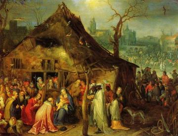 The Adoration Of The Magi Artwork by Jan Bruegel the Elder