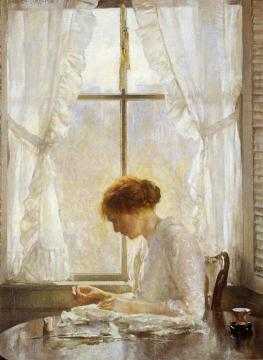 The Seamstress Artwork by Joseph DeCamp