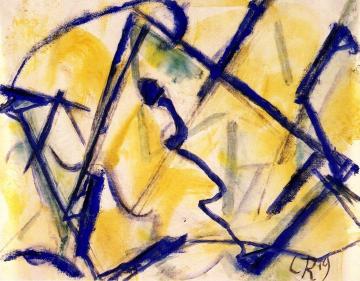 Abstraction Artwork by Christian Rohlfs