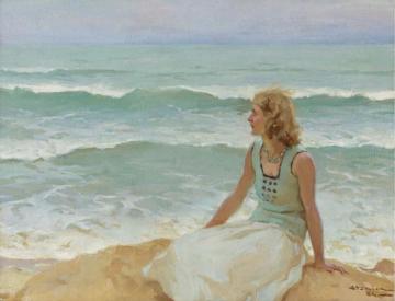 On The Beach Artwork by Charles Atamian