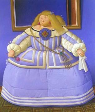 After Velasquez Artwork by Fernando Botero