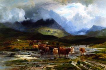 After The Storm, Glen Dochart, Perthshire Artwork by Louis Bosworth Hurt