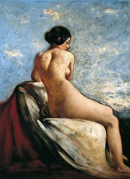 A Bather Artwork by William Etty