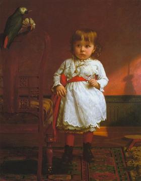 The Parrot Caught the Birdie Artwork by Seymour Joseph Guy